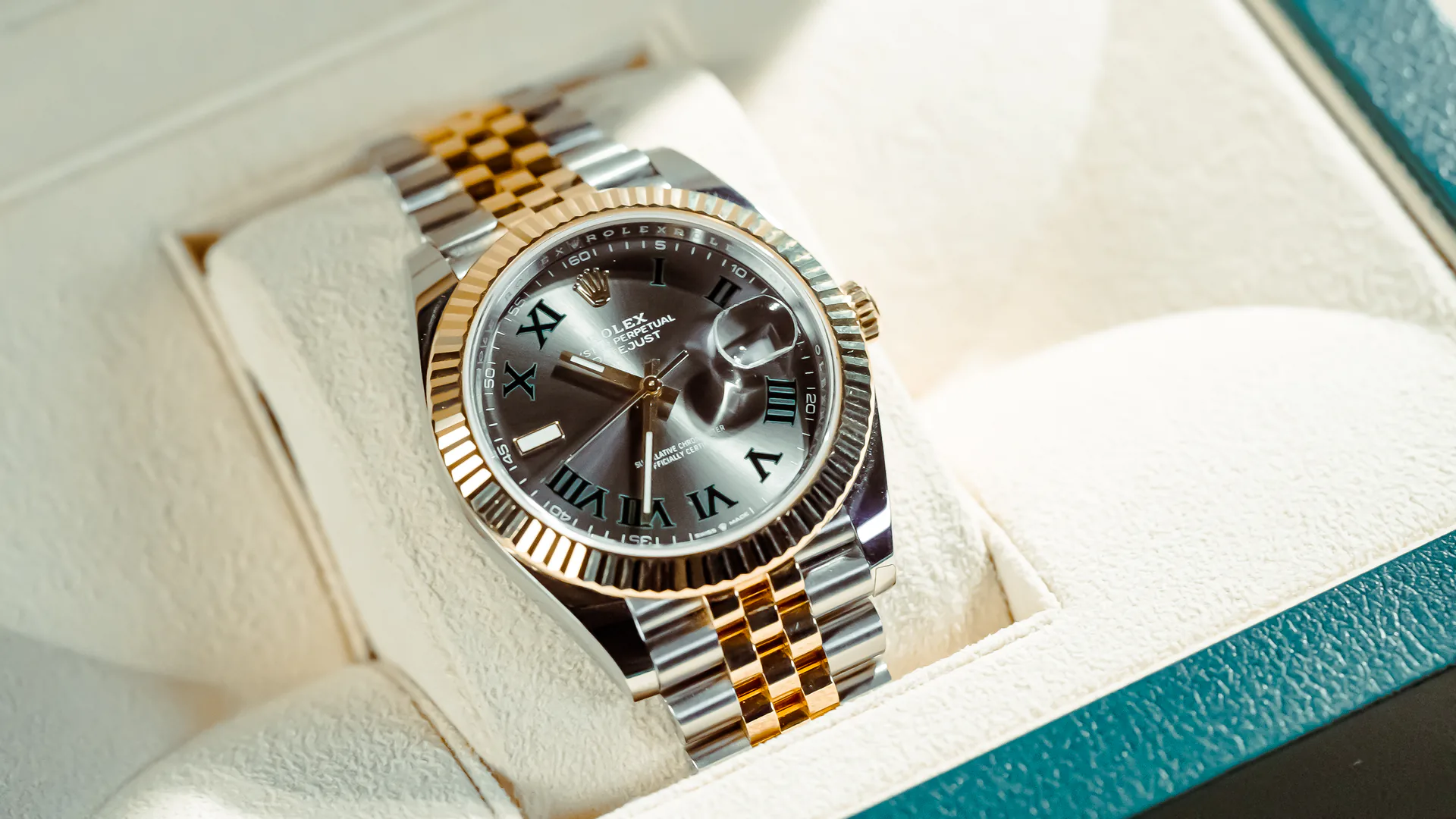 Rolex Datejust Wimbledon — butik Warszawski Czas, Mokotowska 71