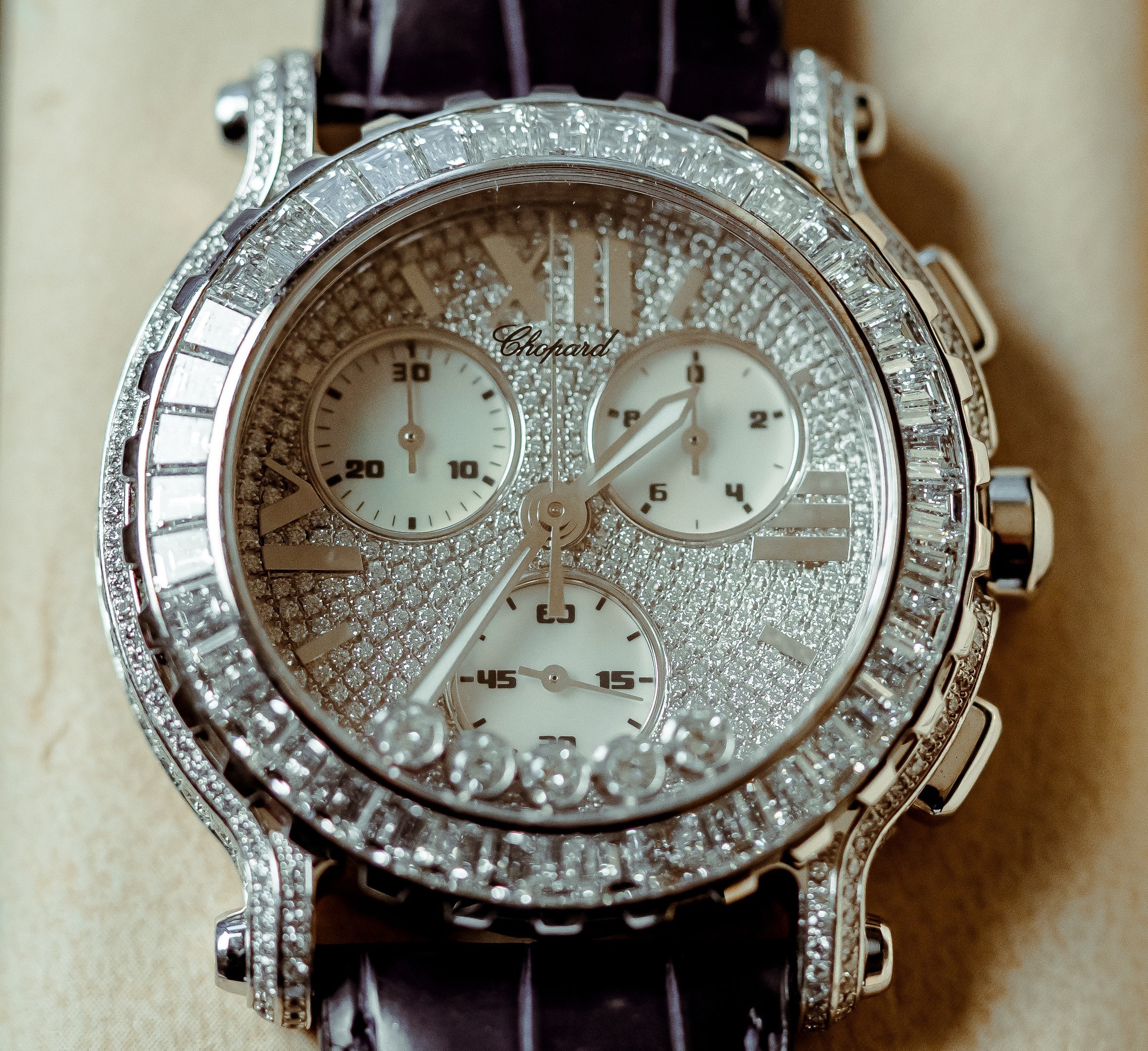 Chopard Haute Joaillerie Chronograph — Full Diamond