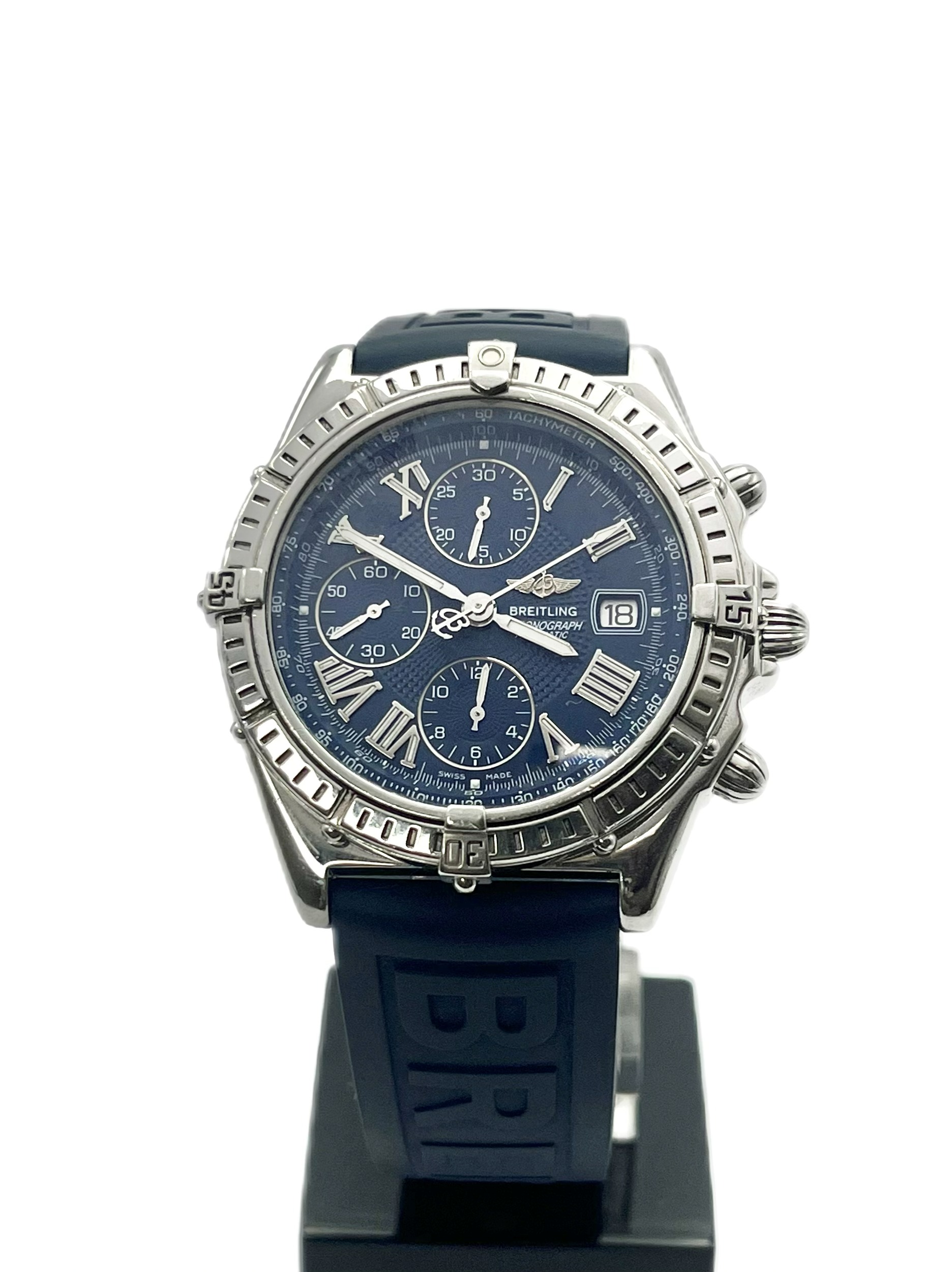 Breitling Chronomat Evolution Blue Dial